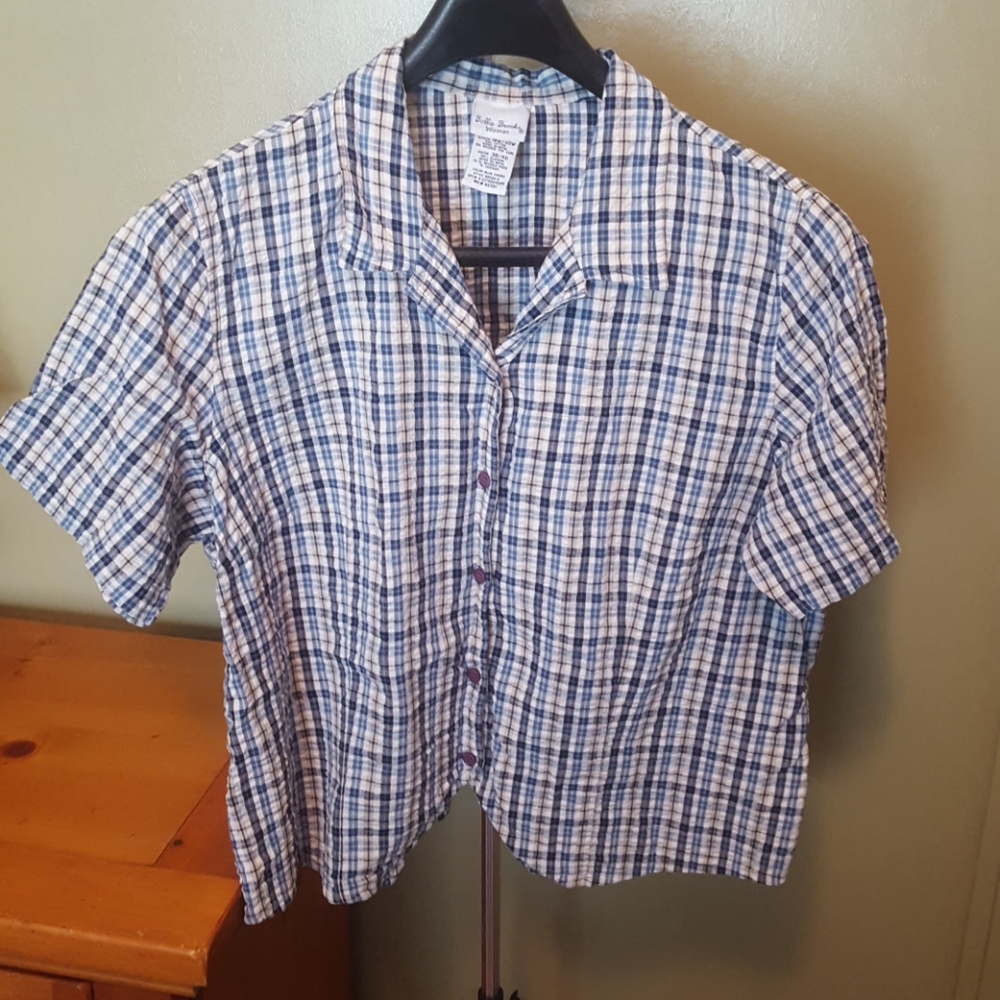 [3/$30] Woman's plaid shirt 18W/20W